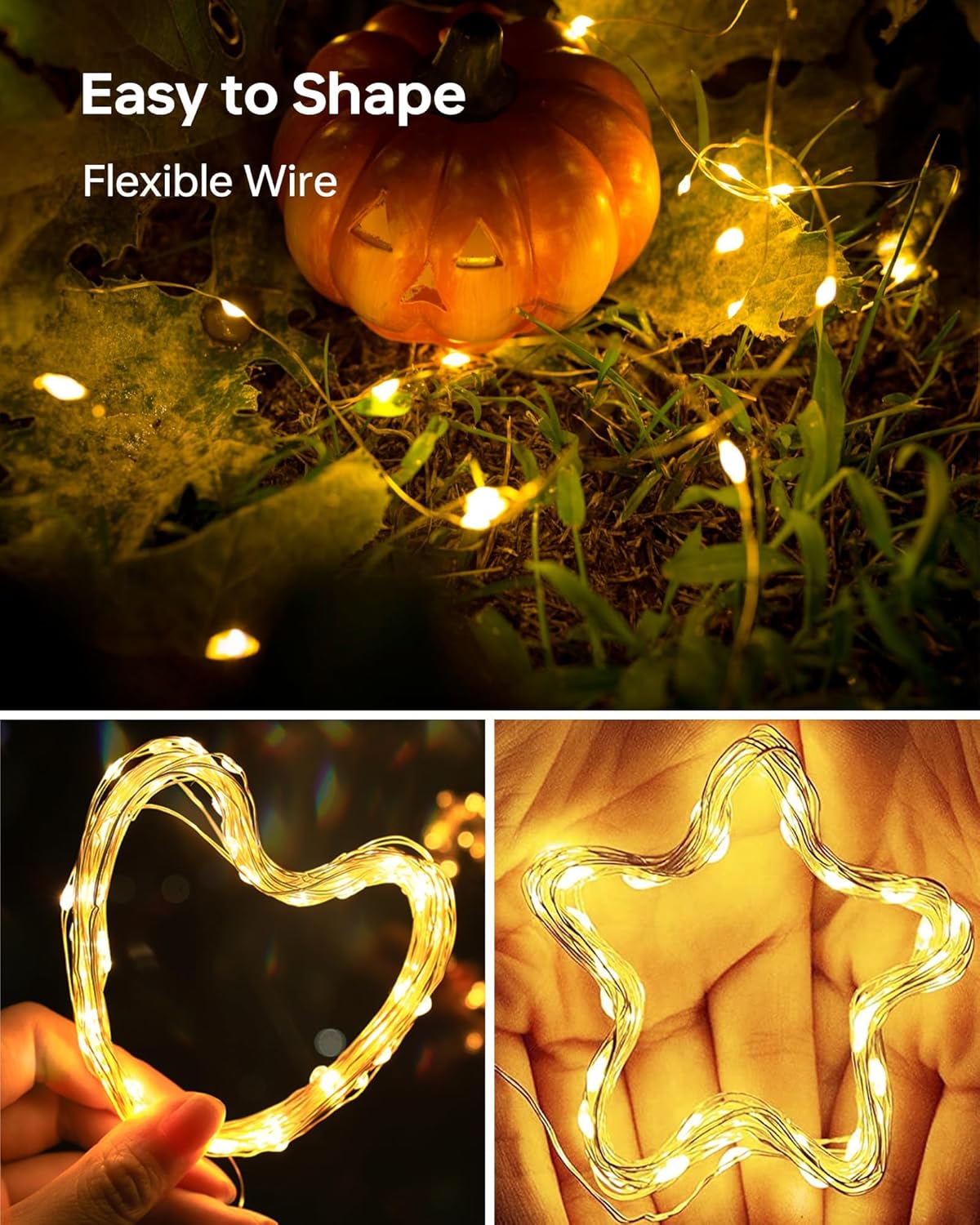 12 Pack Fairy Lights Battery Operated - 7ft 20 LED Twinkle Lights Copper Wire Mini String Lights Firefly Lights for Mason Jars DIY Crafts Christmas Wedding Party Centerpiece Table Decor, Warm White