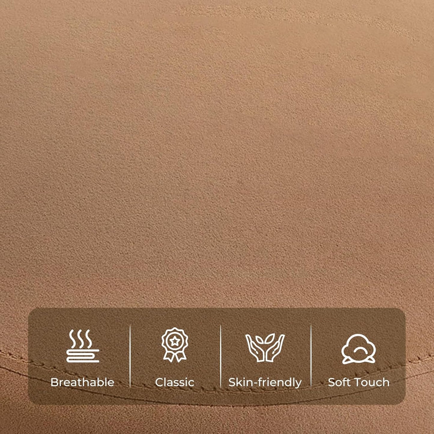 Furniliving Modern Round Ottoman, Soft Bedroom Ottoman Footstool Round Ottomans Stool for Living Room, Makeup Room, Coffee, Velvet