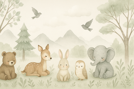 How to Choose the Perfect Wall Mural for Your Baby’s Nursery in 2025