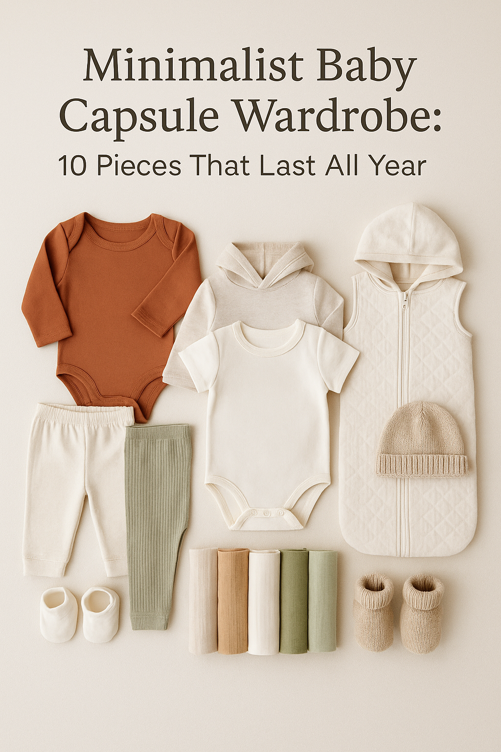 Minimalist Baby Capsule Wardrobe: 10 Pieces That Last All Year