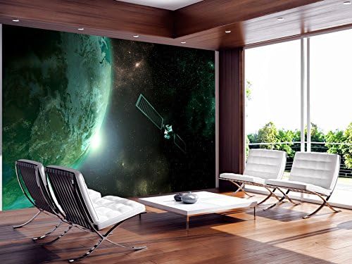 artgeist Wall Mural Cosmos Galaxy 77x55 in - Peel and Stick Self-Adhesive Wallpaper Removable Large Sticker Foil Wall Decor Print Picture Image Design n-B-0007-a-b