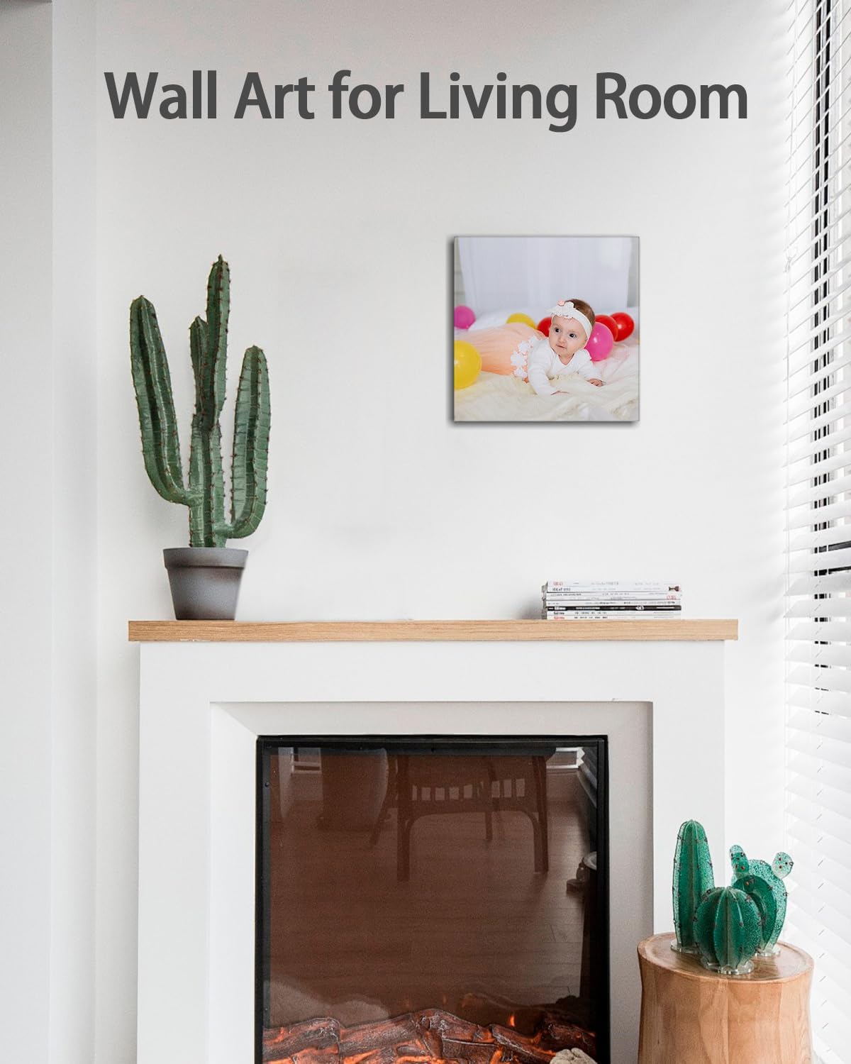 AbcCustomize Canvas Prints with Your Photos，Custom Canvas Wall Art for Bedroom, Living Room, Farmhouse Decor，Personalized Gifts Canvas Prints for Family，Friend，Lover，Pet