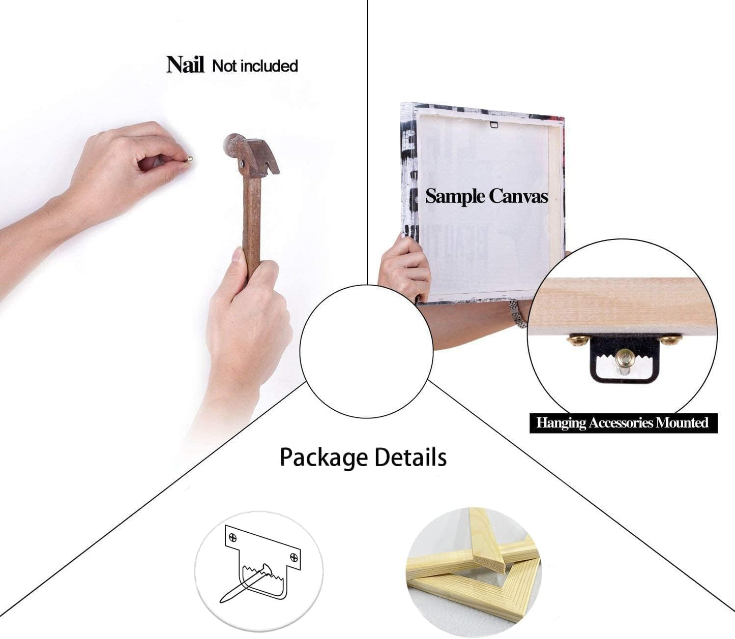 Fear Has Two Meanings Motivational Wall Art Printed Pictures Canvas Inspirational Entrepreneur Quotes Pictures Posters Home Decor Painting Frame for Living Room Office Ready to Hang [12''W x 18''H]