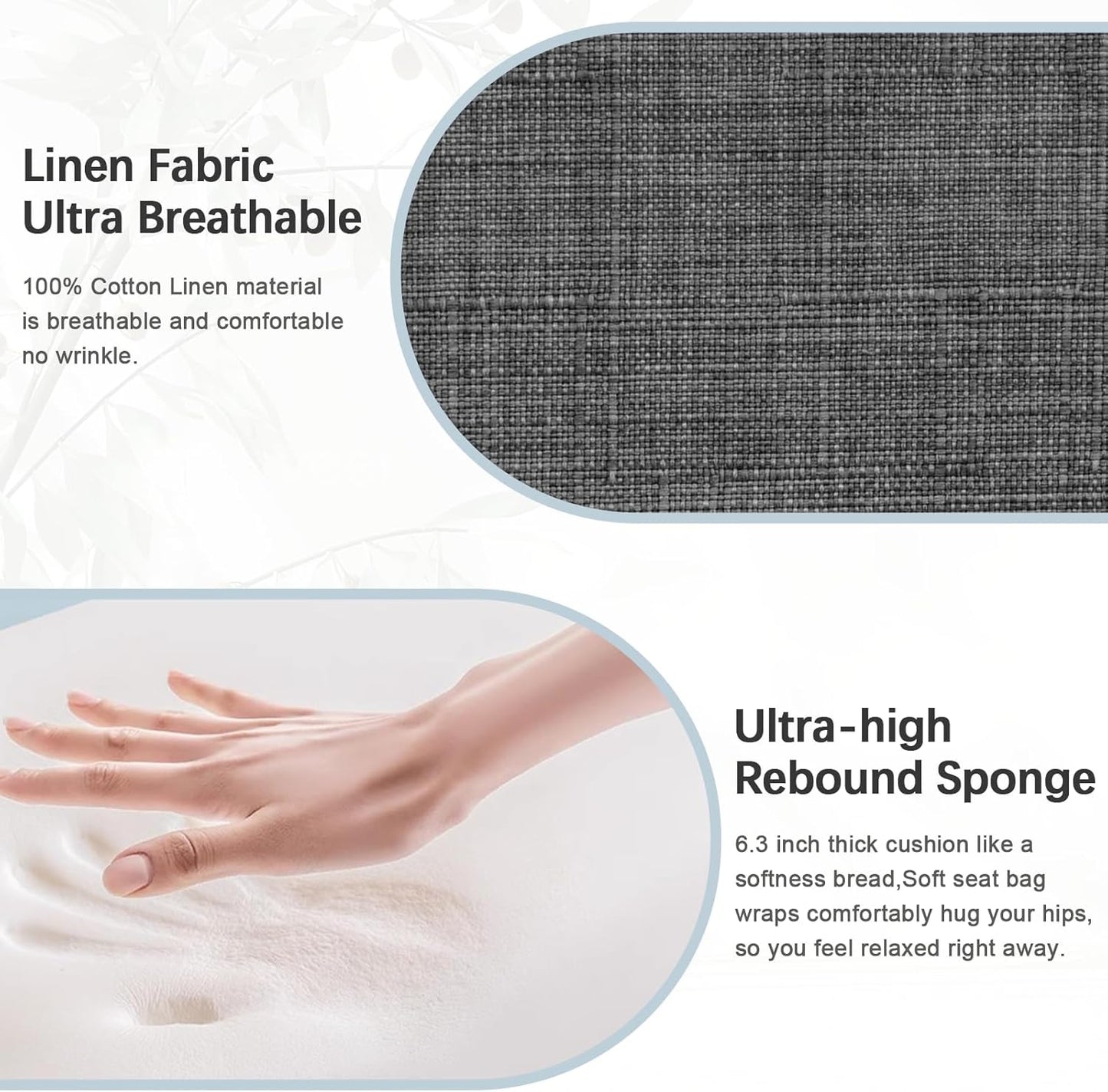 Accent Chair 2 Seat, Arm Chairs with Soft Seat and Armrests for Living Room, Love seat for Dining, Reading, and Waiting Rooms (Gray)