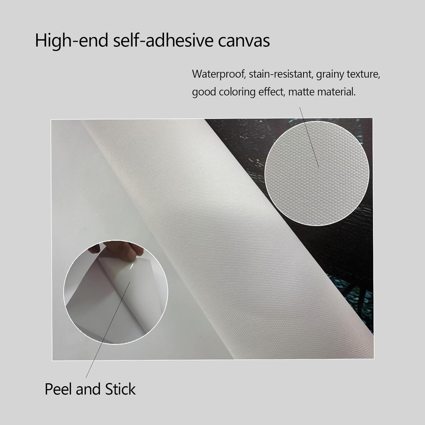 Enchanted Forest Wallpaper Peel and Stick Wall Mural for Bedroom Living Room - 85"x118"