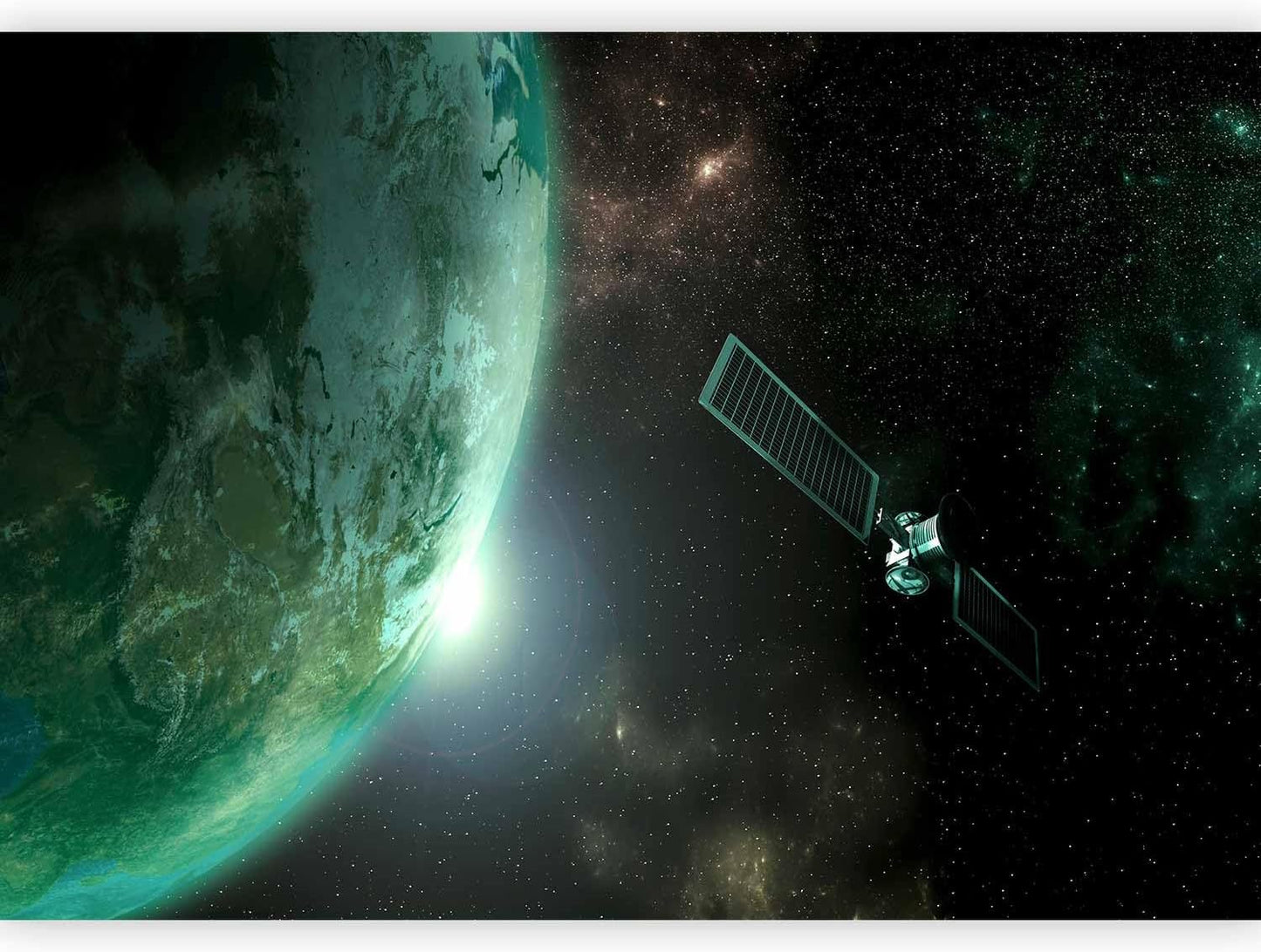 artgeist Wall Mural Cosmos Galaxy 98x69 in - XXL Non-Woven Wallpaper Fleece Wall Decor Photo Print Picture Image Design Home n-B-0007-a-b