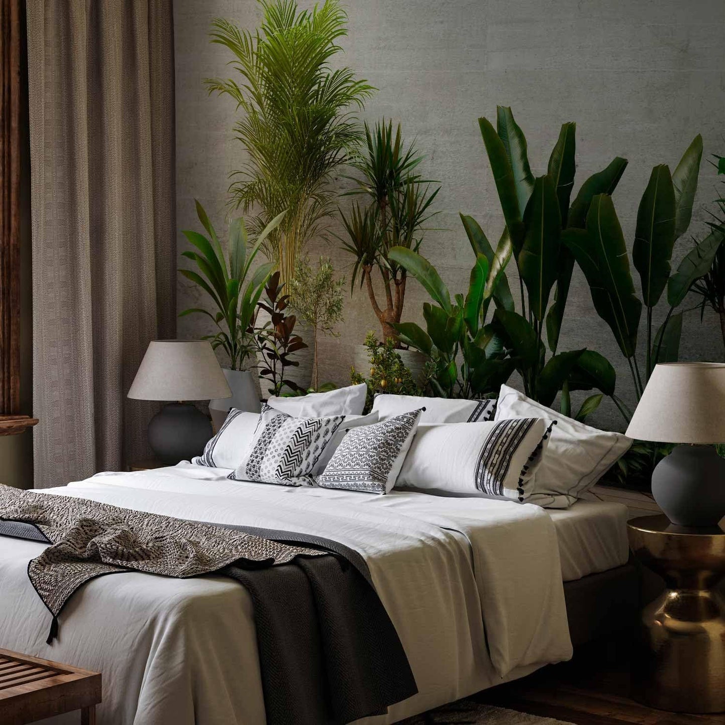 artgeist Wall Mural Nature 118x83 in - XXL Non-Woven Wallpaper Fleece Wall Decor Photo Print Picture Image Design Botanics Plants 3D Effect b-B-0600-a-a