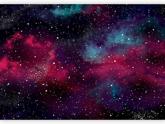 artgeist Wall Mural Space 96x69 in - Peel and Stick Self-Adhesive Wallpaper Removable Large Sticker Foil Wall Decor Print Design Mural Galaxy Universe Cosmos Sky a-A-10326-a-a