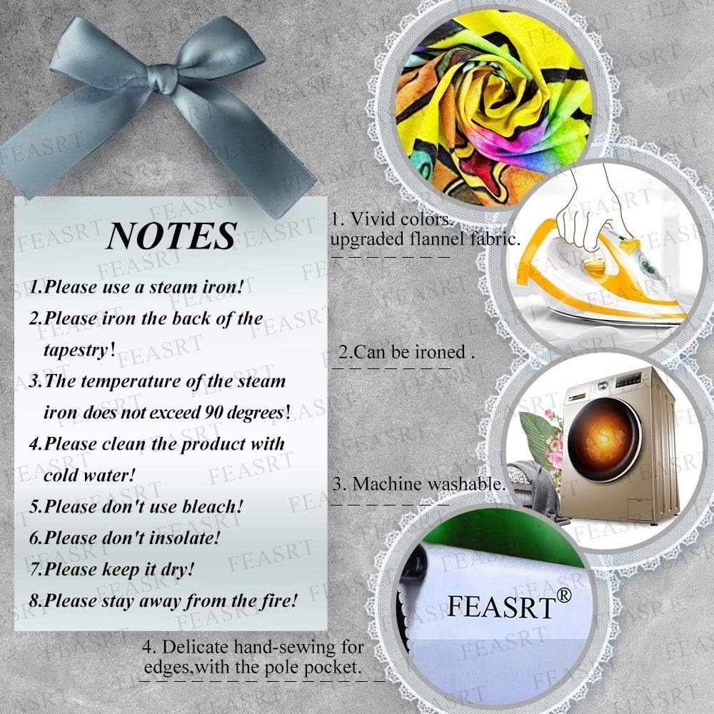 FEASRT The Raven Tapestry Nevermore Wall Decor Vintage Poe Gothic Rustic Home Room Raven Wall Hanging 40x60inch for Living Room Bedroom Dormitory Office GTQQAY1185