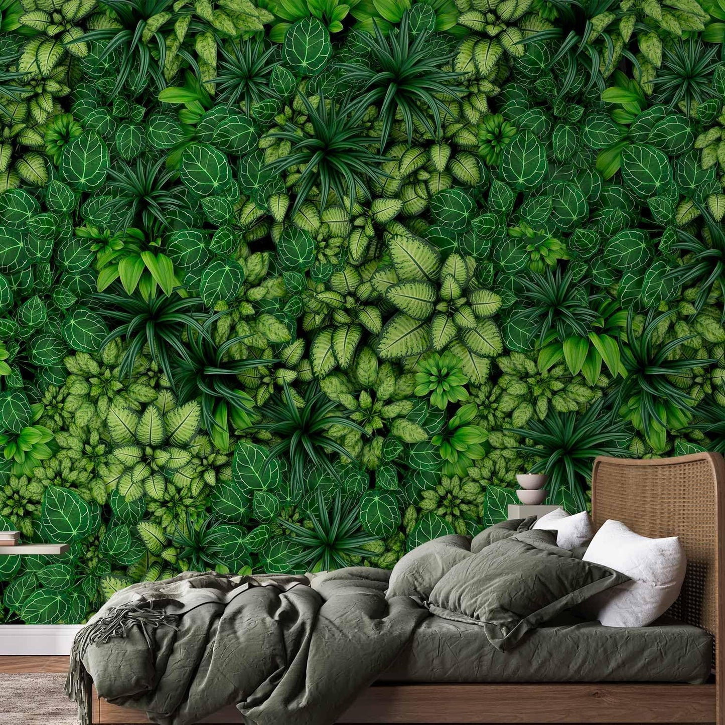 artgeist Wall Mural Plants 79x55 in - XXL Non-Woven Wallpaper Fleece Wall Decor Photo Print Picture Image Design Nature Botanics Tropical Leaves b-B-0601-a-a