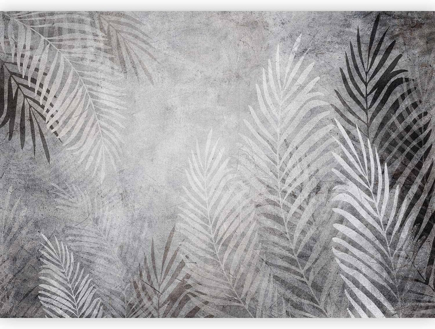 artgeist Wall Mural Leaves 154x110 in - XXL Peel and Stick Self-Adhesive Wallpaper Removable Large Sticker Foil Wall Decor Print Picture Image Design Palm Abstract Nature Botanical b-C-0855-a-a