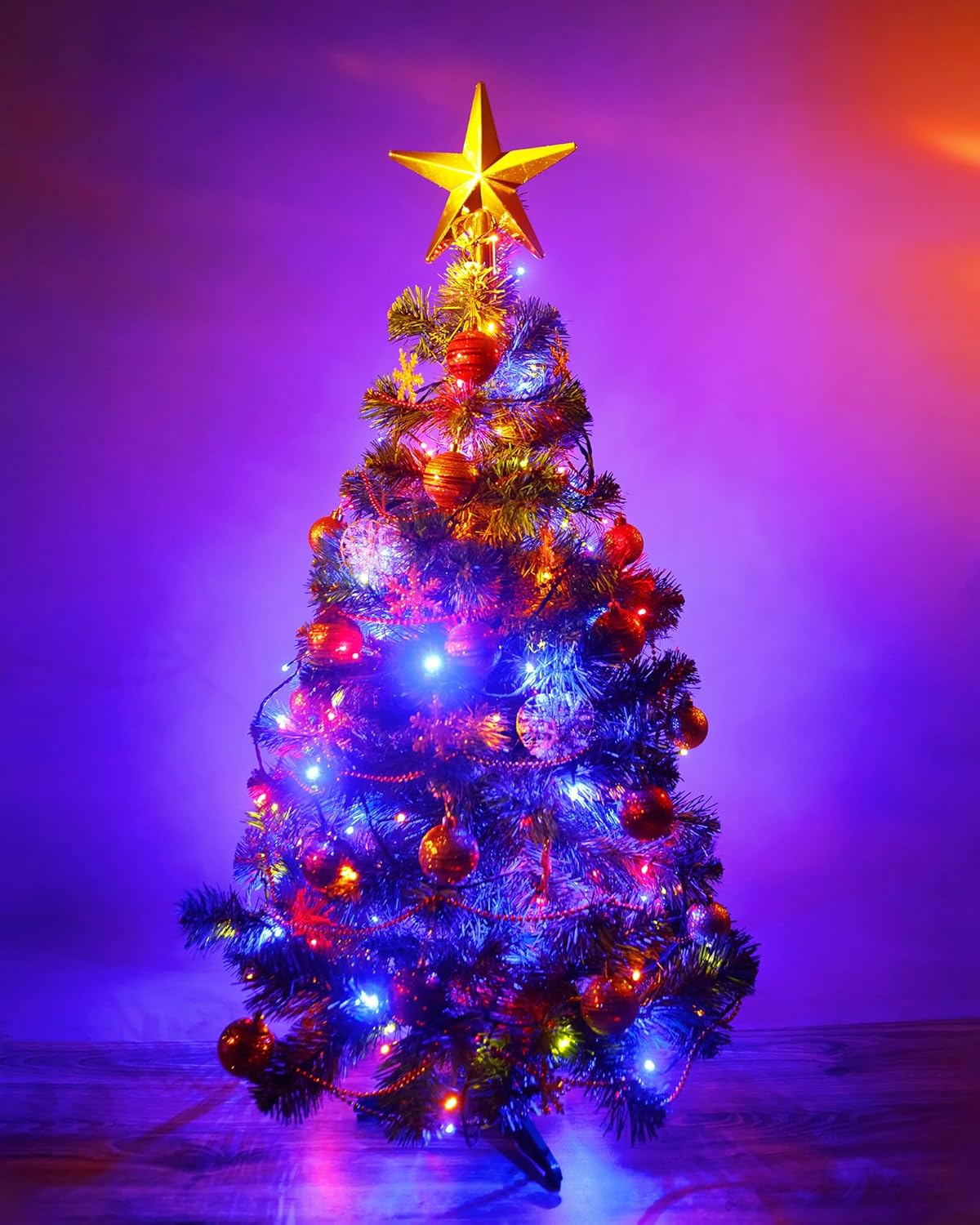 Fairy Lights Battery Operated, Twinkle String Lights Waterproof Silver Wire 5 Feet 60 Led Firecracker Starry Lights for DIY Wreath Home Wedding Party Bedroom Mason Jar Holiday Christmas, Multicolor