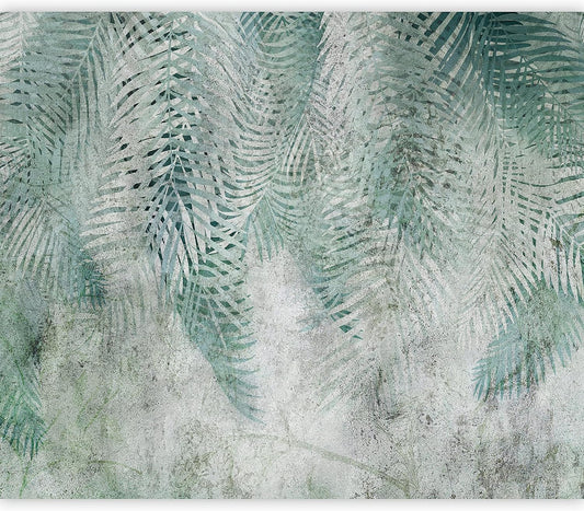 artgeist Wall Mural Leaves 77x55 in - XXL Peel and Stick Self-Adhesive Wallpaper Removable Large Sticker Foil Wall Decor Print Picture Image Design Nature Botanical Plants Palm Abstract b-C-0861-a-a